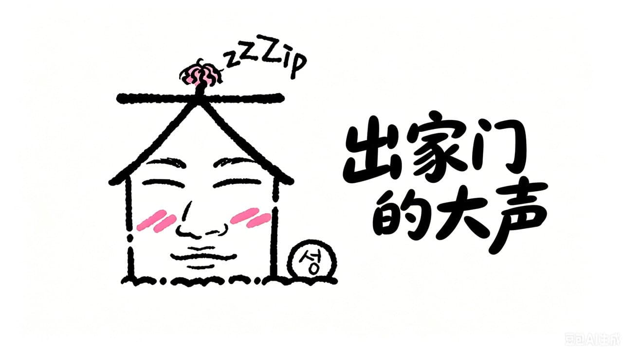 집 밖으로 나온 대성