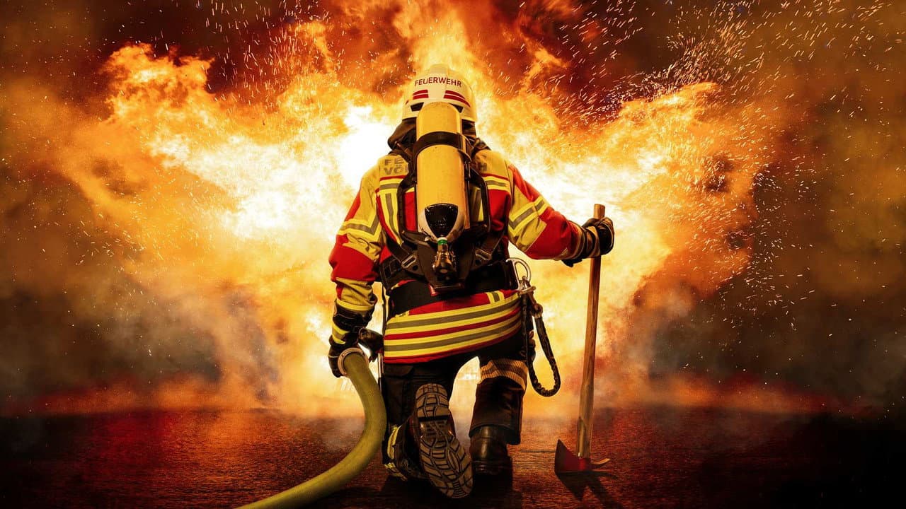 112: Feuerwehr im Einsatz