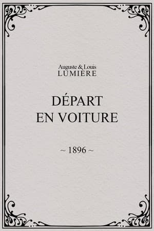 Départ en voiture